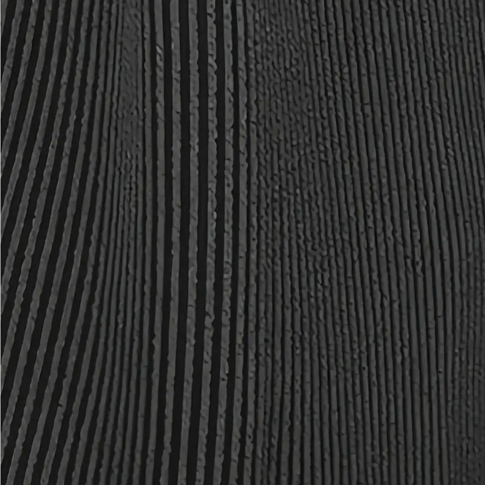 DARK GREY RIBBED T-SHIRT - Picture 5 of 7